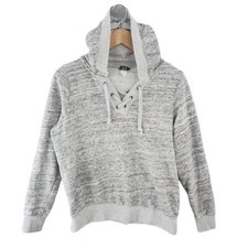 Torrid Lace up Neckline Pullover Hoodie Sweatshirt Women's 00 Or M 7691