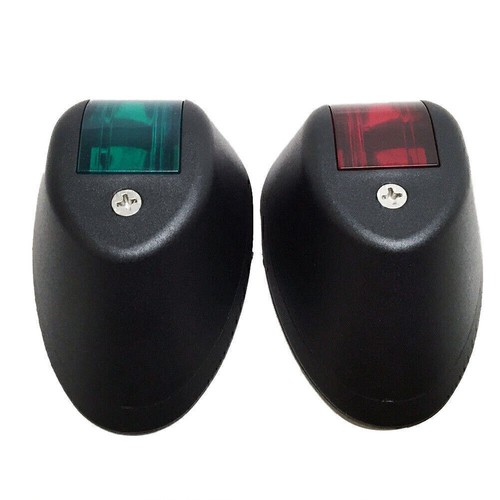 12V Marine Boot 6 LED Bi-Color Bugnavigationslichter Rot & Grün - Picture 2 of 5