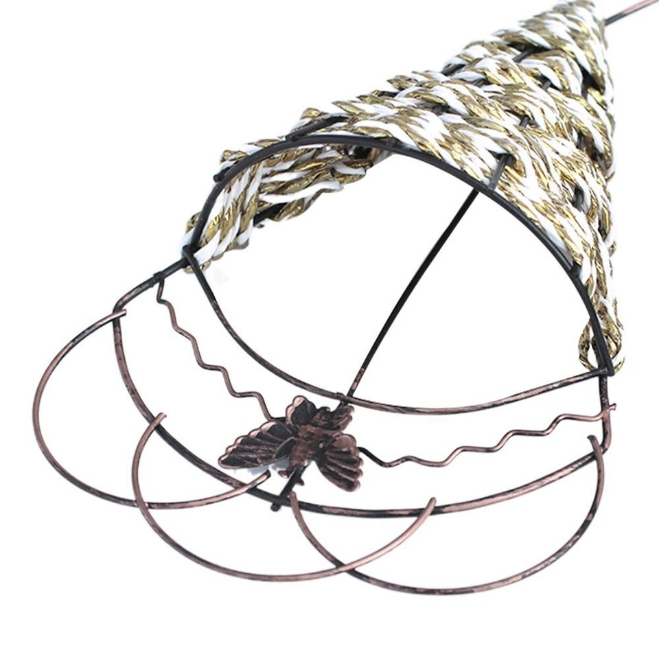 Flower Pot Hanging Wall Basket Metal Hanging Basket Pot Home Garden eBay