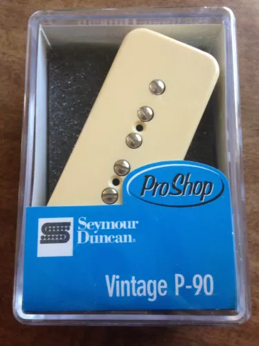 Seymour Duncan Vintage P-90 Soapbar Neck Pickup Creme Cover SP90-1n 11301-05-Cr