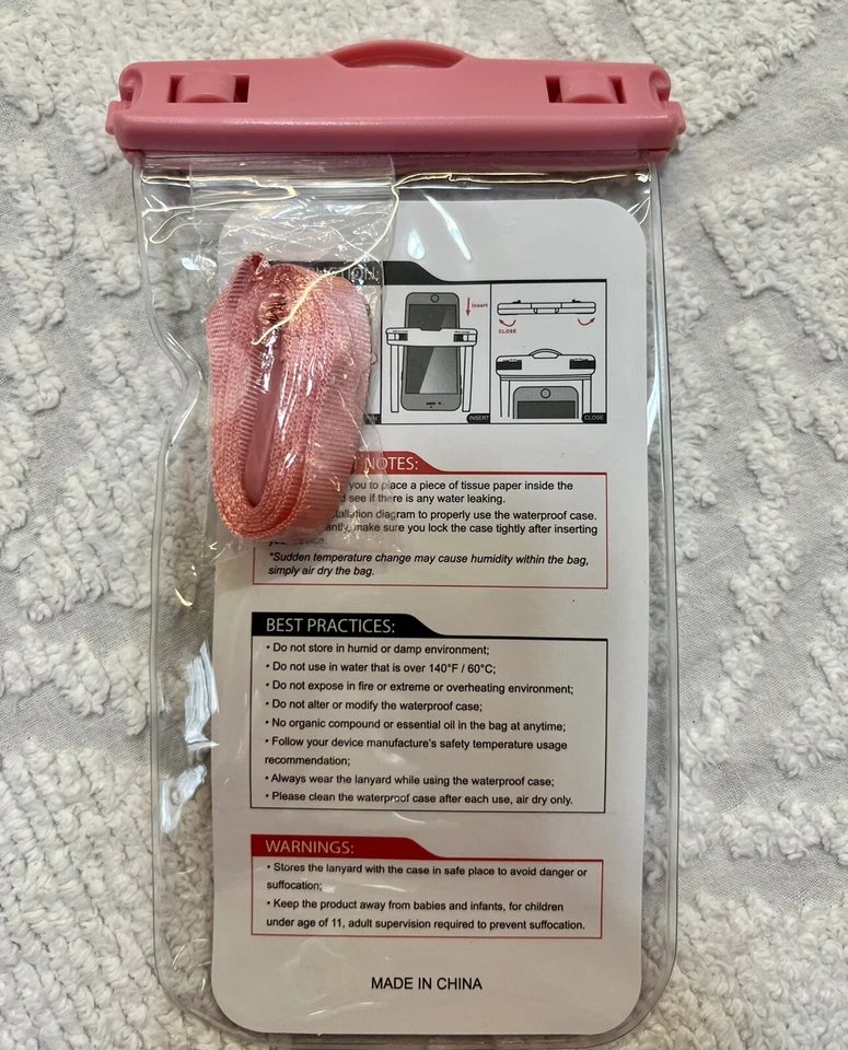 Водонепроницаемый чехол FRiEQ для сотового телефона iPhone и других устройств до 6 дюймов - Изображение 2 из 4