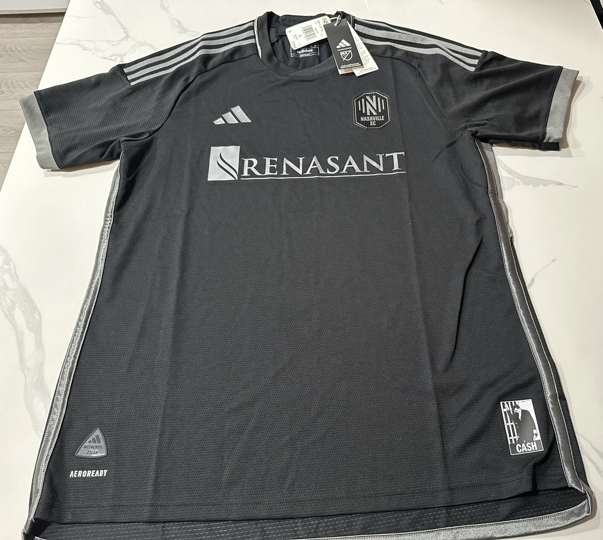 Nashville SC Men's Authentic Adidas Johnny Cash Jersey (Large