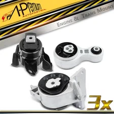 3x Auto Engine Motor & Transmission & Torque Strut Mount for Mercury Ford Fusion