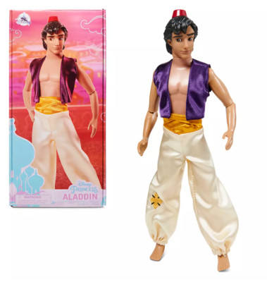 Offizielle klassische Disney Aladdin Puppe