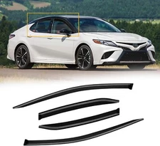 For 2018-2023 Toyota Camry 8th Gen JDM Mugen Style Window Visor Vent Rain Guards