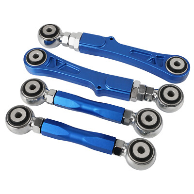 4x Adjustable Alignment Rear Camber & Toe Arm Kit For Tesla Model X Model S