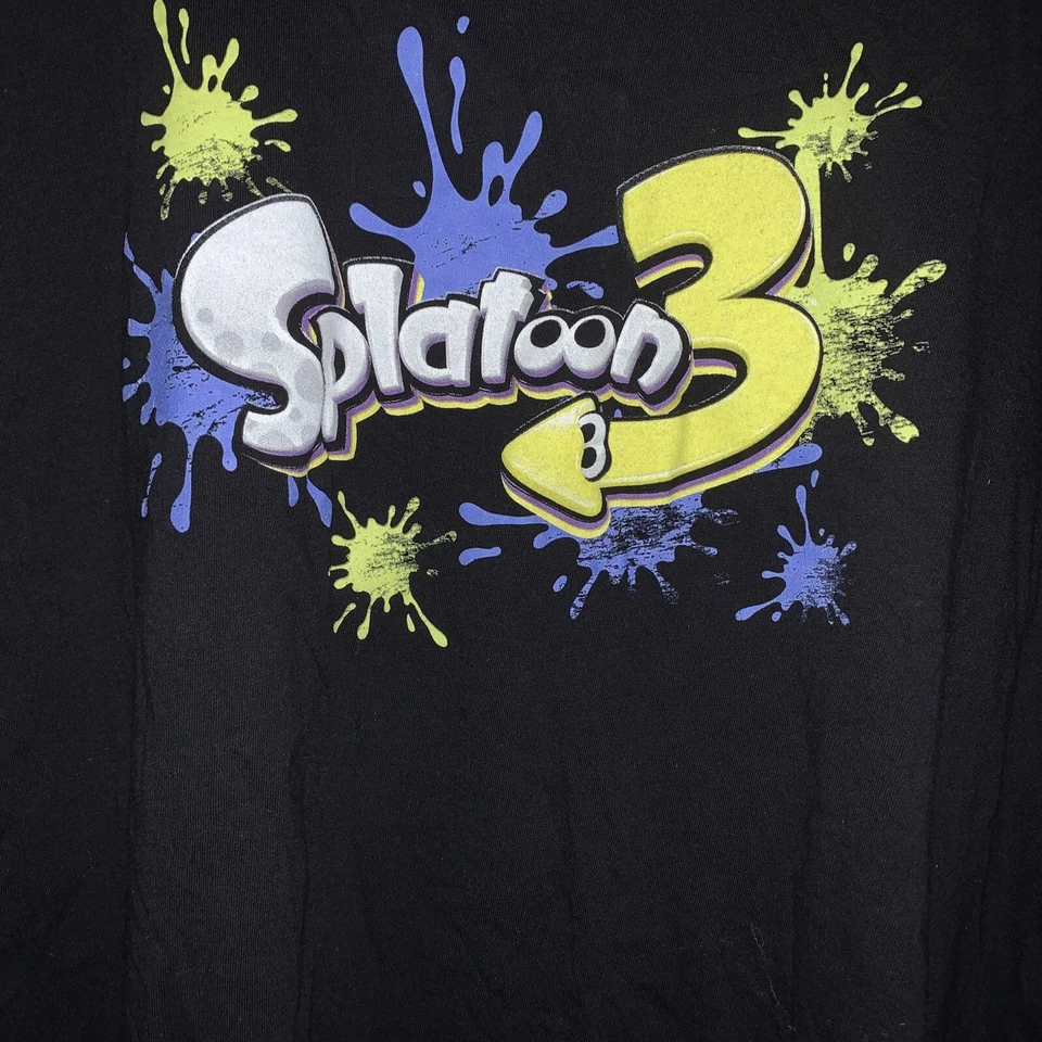 Camiseta Rara Splatoon 3 Nintendo Switch Doble Cara Adulto Extra Grande Foto 2 de 4