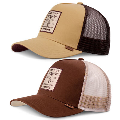 Djinns HFT Cap Hat Nut #1 Basecap Meshcap Trucker Kappe Nuss Patch Schriftzug 