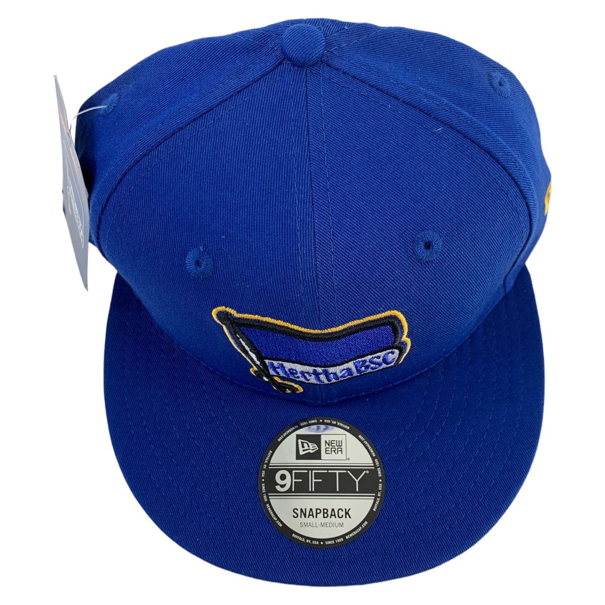 Hertha BSC Flag 9FIFTY SnapbackAdjustable Authentic Wool Blue