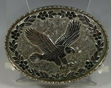 BELT BUCKLE AMERICAN EAGLE VINTAGE VERY CLEAN