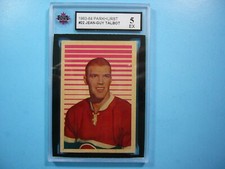 1963/64 PARKHURST NHL HOCKEY CARD #22 JEAN-GUY TALBOT KSA 5 EX SHARP!! PARKIE