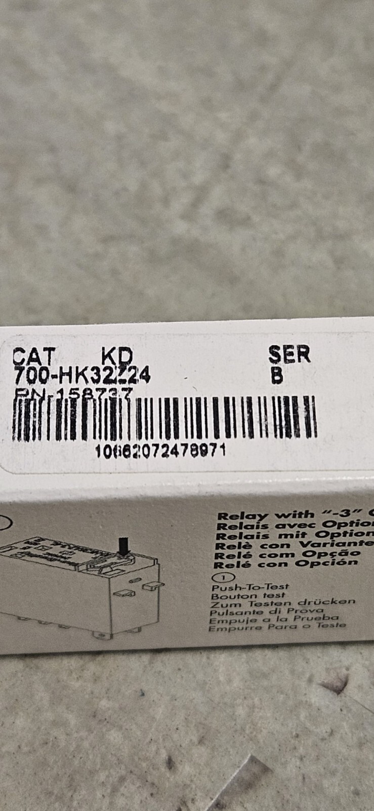 Rockwell Automation 700-HK36Z24 GP Slim Line Relay 24v FNFP