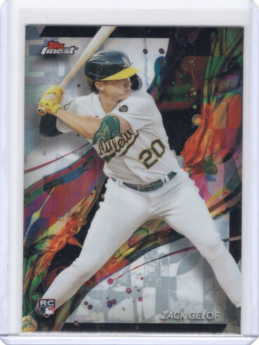 2024 Topps Finest Refractor Rookie Zack Gelof RC Oakland Athletics #59