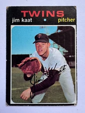 1971 Topps #245 HOFer Jim Kaat
