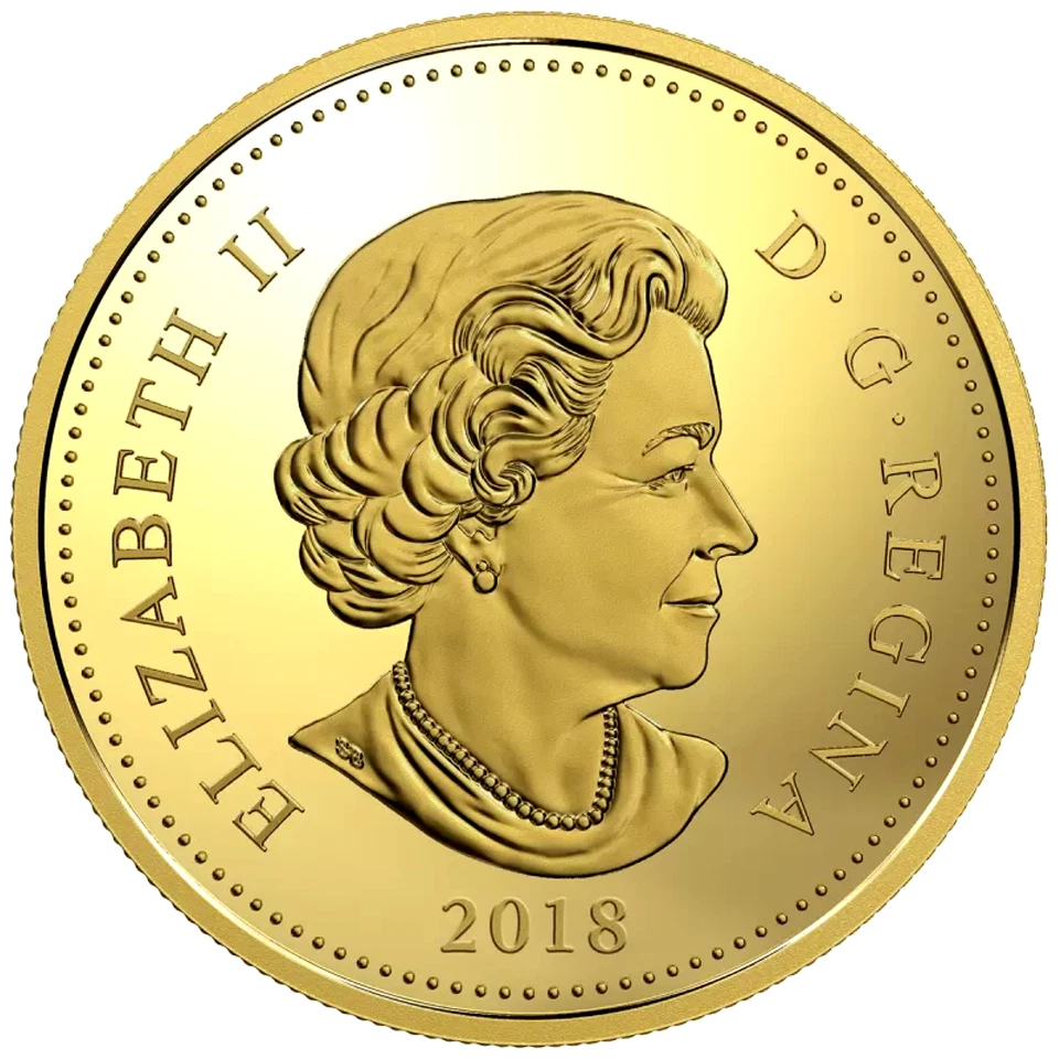 Goldmünze, PP : "A Crown Jewel " Kanada 2018 - Bild 4 von 4