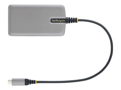 StarTech.com 3-Port USB-C Hub with Ethernet, 3x USB-A Ports, Gigabit USB 3.0 ~D~