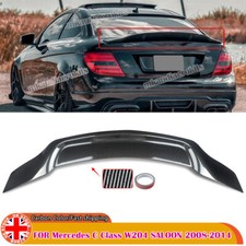 REAR TRUNK BOOT SPOILER DUCKTAIL PSM STYLE FOR MERCEDES C CLASS W204 CARBON