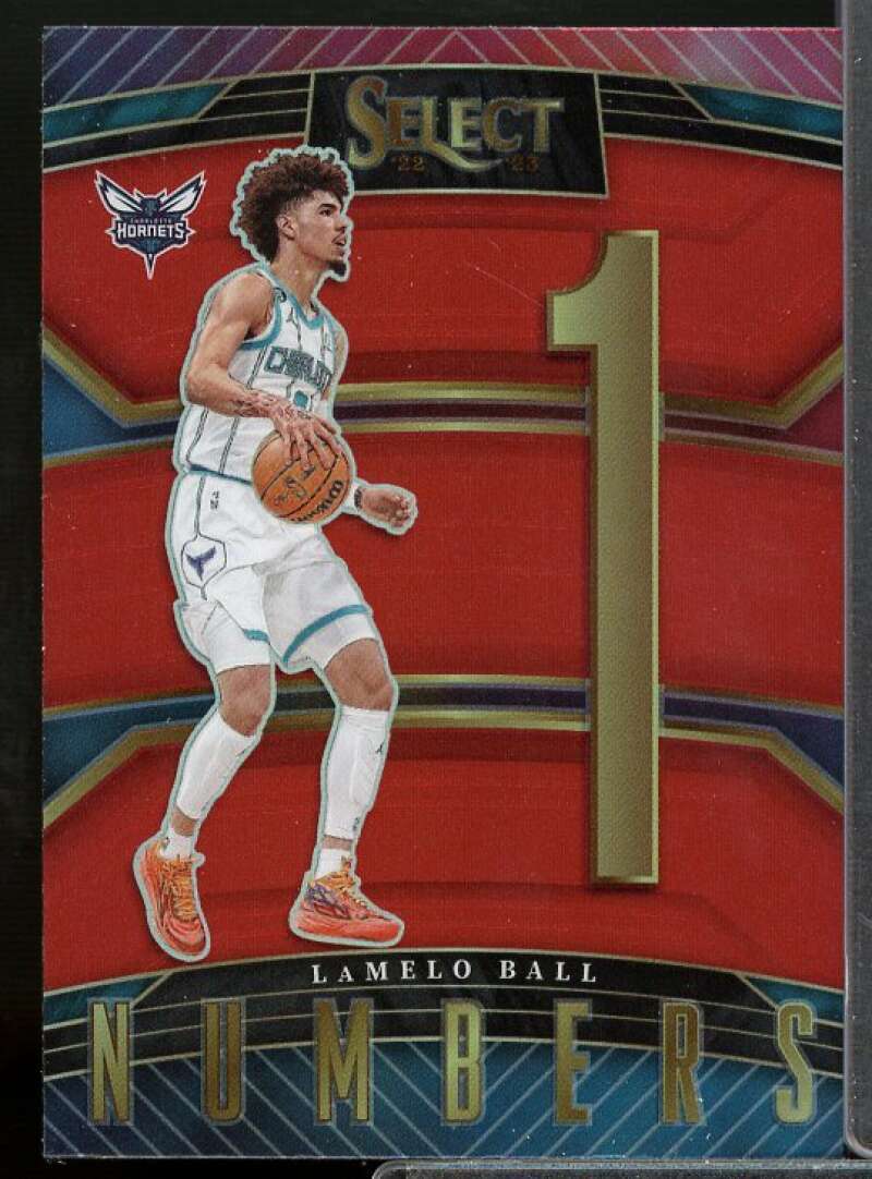 LaMelo Ball Card 2022-23 Select Numbers Prizms Red #7 | eBay