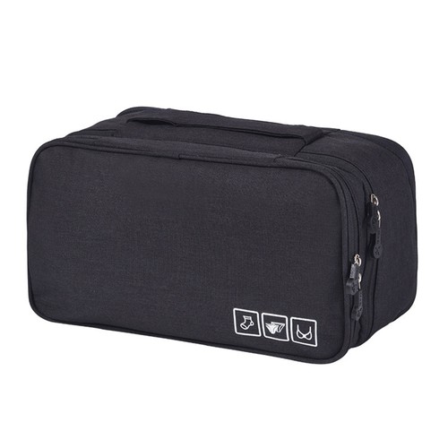 Bra Underwear Bag Underwear Storage Bag Travel Bra Organizersolid Color ~ - Foto 10 di 14