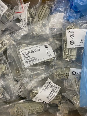 1pcs HARTING Han 24 E BU-S 09330242701 Female Heavy-duty Connector 