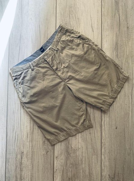 Men Hugo Boss Shorts Beige Cotton L