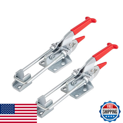 COOLOGIN Heavy Duty Toggle Clamp Latch 2000lbs Adjustable U Bolt