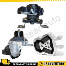 Front R Engine, Trans & Torque Strut Mount 3PCS. 14-18 for Ford C-Max for Auto.
