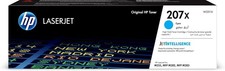 Image of HP W2211X 207X High Yield Original LaserJet Toner Cartridge, Cyan, Single Pack