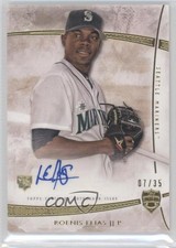2014 Topps Supreme Auto Sepia 7/35 Roenis Elias #SA-RE Auto 1v1