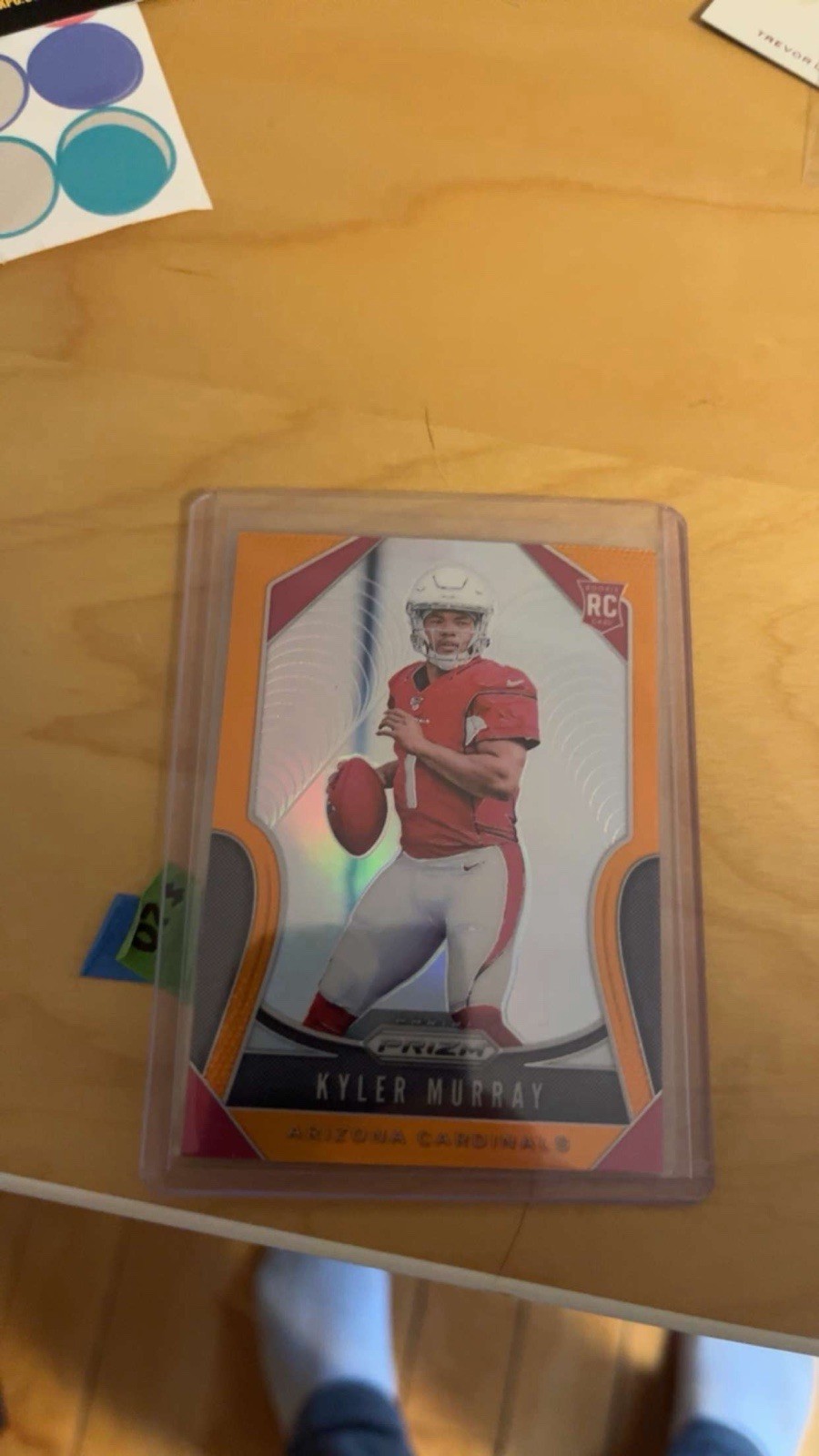 2019 Panini Prizm - Rookies Kyler Murray #301 Orange Prizm /249 (RC)
