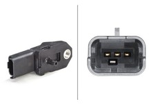 HELLA Sensor, Ladedruck Saugrohrdruck 3-polig (6PP 009 400-621) f&uuml;r C2 PEUGEOT