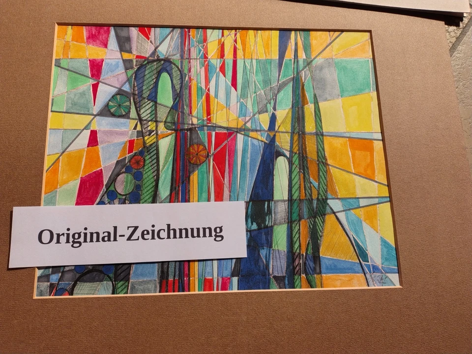 großes Konvolut ● Gemälde Zeichnungen Druckgrafik ● Skizzenbuch ● zT unleserlich - Bild 4 von 4