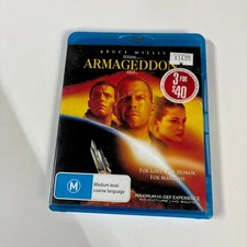 Armageddon Blu-ray 1998 Michael Bay Bruce Willis Ben Affleck Liv Tyler Action