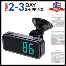 Gps Digital Speedometer For Car Mph Universal Hud Speed Meter With Led Large...