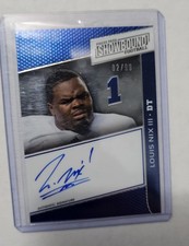 2014 Press Pass Showbound Blue Louis Nix III #SB-LN /99 Houston Texans RC Auto