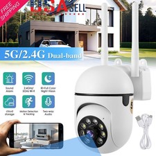 Wireless Wifi Security Camera System Outdoor Home 5G 1080P HD Night Vision Cam