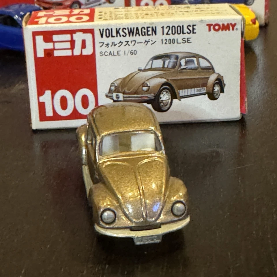 Tomy Tomica 100 VW 1200LSE Toy Car Model, used, Japan Release - Image 2 of 4