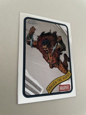 topps chrome marvel 2025 Kraven The Hunter #18 Silver