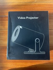 CLOKOWE Mini Projector - WiFi Bluetooth, 1080P, Built-in Apps, 180 Rotation