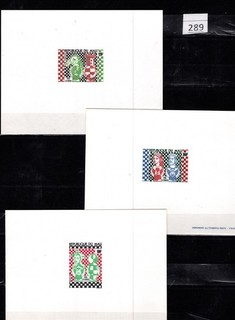 MALI MNH DELUXE SPORTS CHESS IMPERF