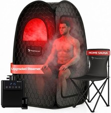 🔥 ThermoLab 2026 Home Steam Sauna Tent 1000W Remote – RRP £199.99
