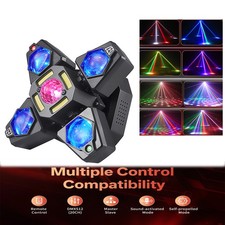 4 Arms Bee Eye 4IN1 RGBW 150W Moving Head Light Beam DMX Stage Light Disco Party