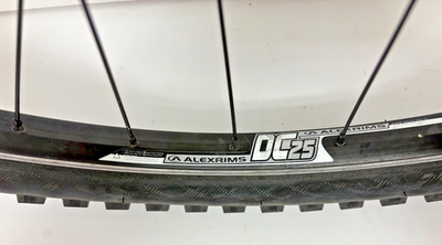 Alexrims DC25 32-Spoke Black Aluminum Disc Brake 29er QR Front