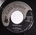 TUNE WEAVERS 45 I REMEMBER DEAR  B/W PAMELA JEAN EX CASA GRANDE 4038 DOO-WOP