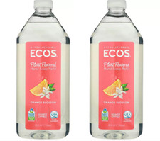 Ecos Hand Soap Refill Orange Blossom 32 Oz Pack de 2