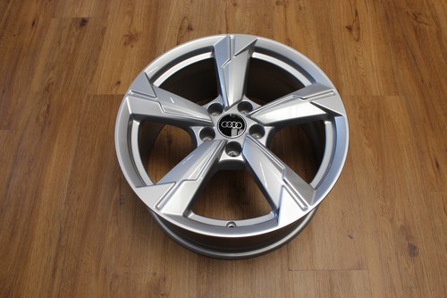 Original Audi A6 4K Felge in 8,0x18Zoll et39 5x112 Silber 4K0601025D NEU!