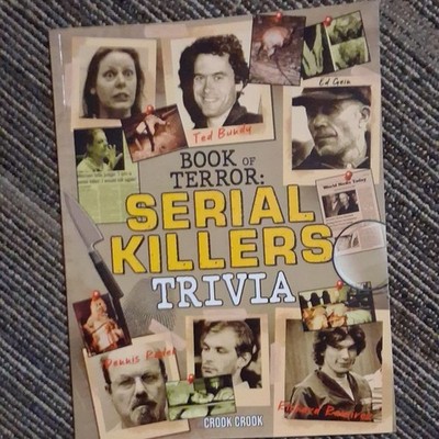 Book of Terror: Serial Killers Trivia True Crime Paperback