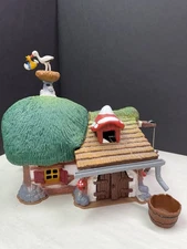 40025 Old Smurf Farm House Schleich ORIGINAL VERSION 100%Complete Extremely Rare