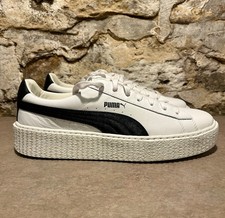 Scarpe uomo Puma Fenty Creeper / Rihanna - bianche / taglia 11 - con scatola e borsa