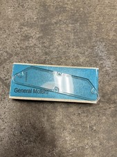 5951010 1961-1967 Chevrolet Corvette C2 License Plate Lens Clear Nos